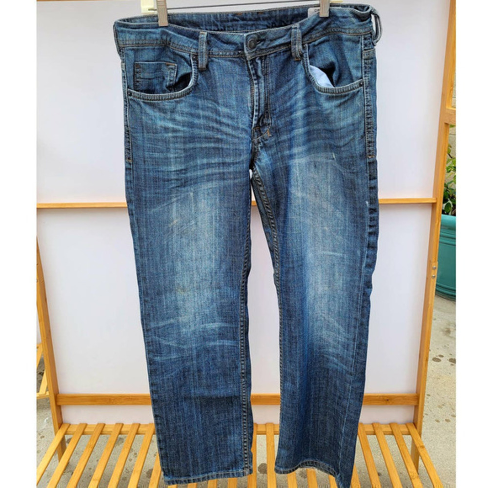 HP Men's Buffalo‎ David Bitton Driven X-Basic Jeans enzyme Wash straight Leg